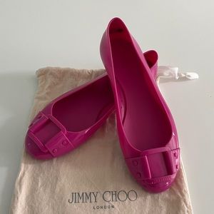 Jimmy Choo Jelly Flats